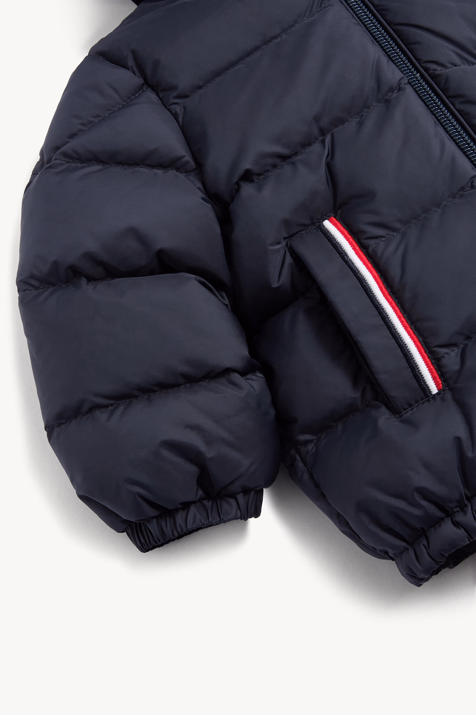 Merary Hooded Down Jacket Boy Royal Blue Moncler 4